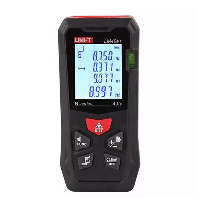 UNI-T LM40e+ 携帯レーザー距離計 テープ測定器