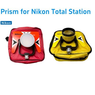 シングルプリズムAK18 ニコンサウス トリムブル トップ-C ソック-イアシリーズ ソフトバッグによる総駅プリズム測定