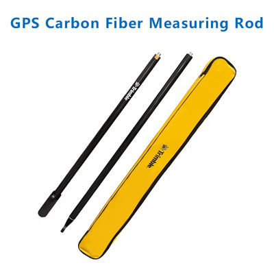 GPS RTK スポンジ 2M カーボンファイバー GPS 地質学極 2 段とロゴ ユニバーサル GPS ポール 中心棒