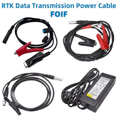 FOIF GNSS RTK 5ピンのデータ伝送ケーブル 220Vアダプタ付き外部無線電源ケーブル