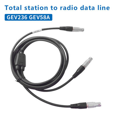 Y型データ電源ケーブル 8PIN GEV236 GEV58A ワイヤレス無線通信 総ステーションと外部バッテリー