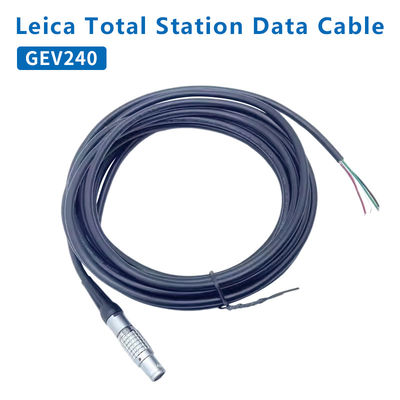 LeiCca GEV240 8pin FGl.1BLeicCa TM/TS30/50/60 TOTと制御箱のための総ステーションケーブルリアルタイムトランスミッション GEV240