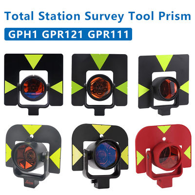 GPR111GPH1 GPR121 LeicCa 合計駅のための単一プリズム プリズム 測量器 0mm オフセット ソフトバッグ付き 常数