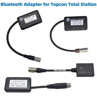 TOP CON トータルステーションのBluetoothアダプター 6ピン 6ホール 充電器とケーブル AndroidとiOSシステム