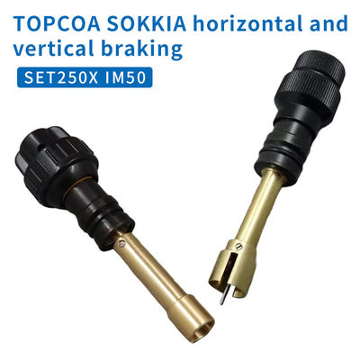横角 マイクロハンドホイール 垂直と水平方向 トップCON SOKKIA 総駅のためのフレッティングスクリュー