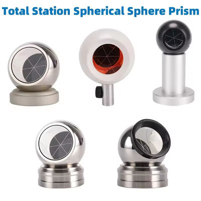 Total Station Spherical Sphere Prism Glass Magnetic Base Total Station Ball Prism Land Surveying Equipment