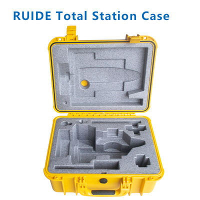 新しい黄色のプラスチックハードケース 測量装置 RUIDE RTS822 TIANYU CTS630 総駅