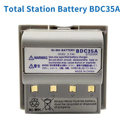 BDC35A BDC-35 バッテリー 6.0V 2700mAh Sokk-ia SET030R 130R 2100 22D シリーズ トータルステーション用 充電式 NI-MH バッテリー